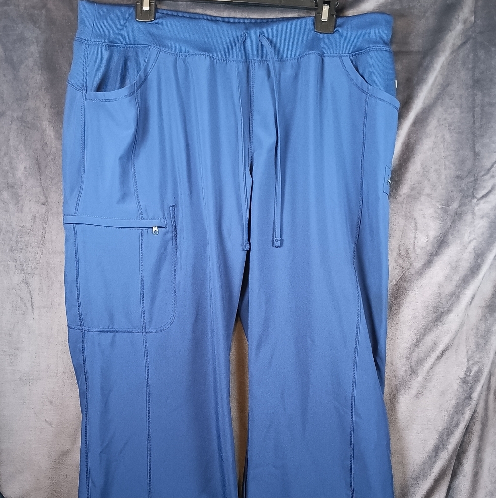 Cherokee Women's Blue Active Scrub Pants XL